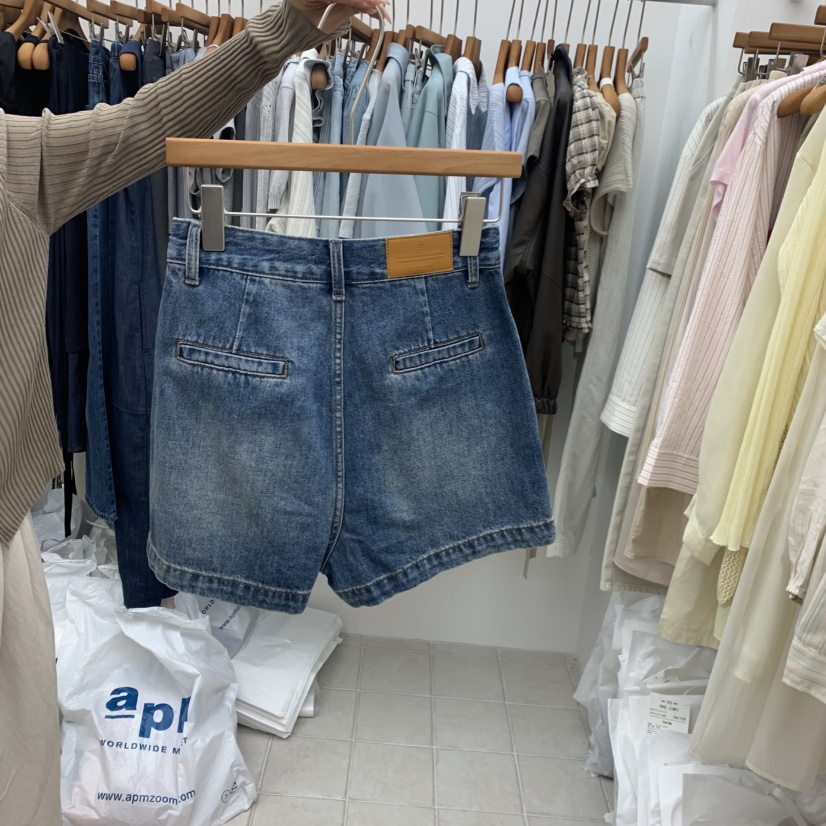 DRESS ROOM韓國直郵女士新品熱賣休閑時尚26春夏人氣短褲DRESS ROOM短褲