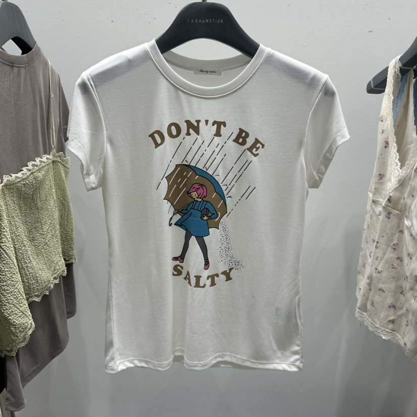 TARABY MOTION韓國東大門直郵女裝新品熱賣26春夏推薦T恤TARABY MOTIONT恤圖色1