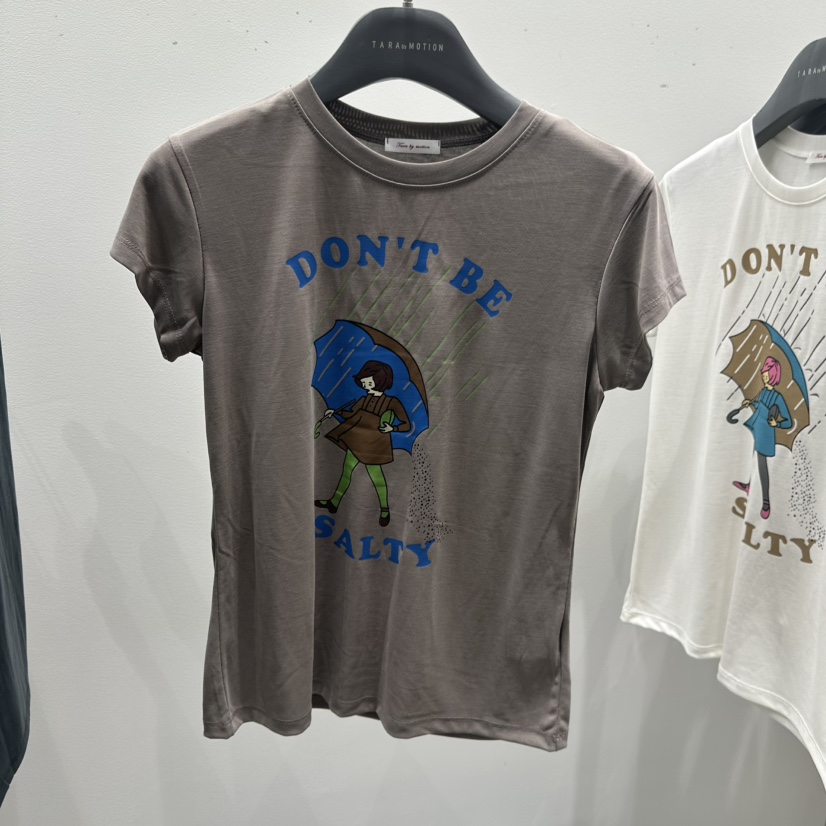 TARABY MOTION韓國東大門直郵女裝新品熱賣26春夏推薦T恤TARABY MOTIONT恤圖色2