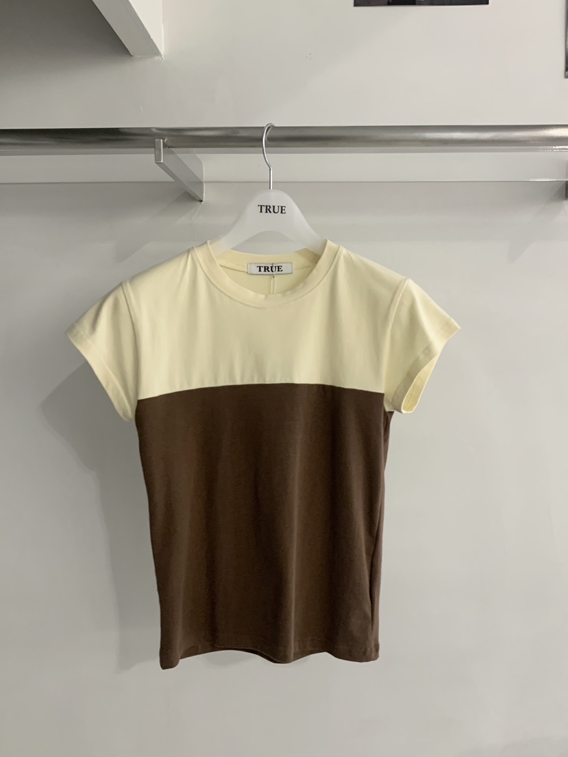 TRUE韓國東大門代購女裝新品休閑熱賣人氣時尚職業26春夏T恤TRUET恤圖色3