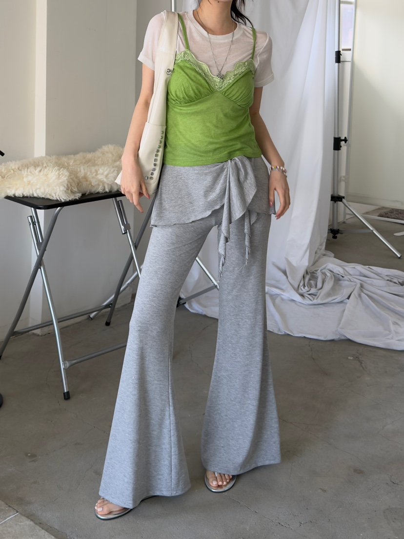 JOURNEY韓國直郵實拍女裝新品26春夏時尚職業休閑休閑褲披肩JOURNEY休閑褲