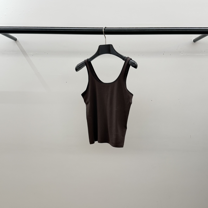 ID韓國東大門代購女裝新品職業人氣推薦熱賣吊帶背心緞面ID吊帶/背心圖色2棕色