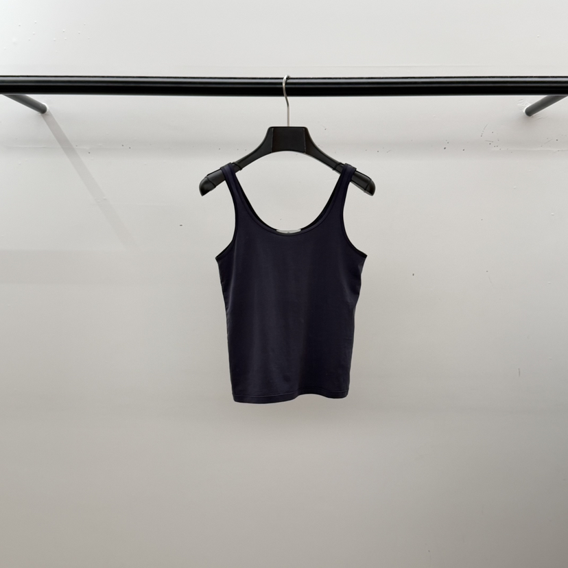 ID韓國東大門代購女裝新品職業人氣推薦熱賣吊帶背心緞面ID吊帶/背心圖色3深藍色