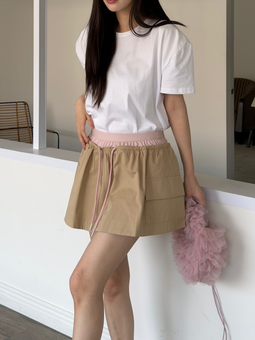 JOURNEY韓國東大門代購女裝新品職業推薦熱賣休閑裙褲口袋JOURNEY裙褲圖色1