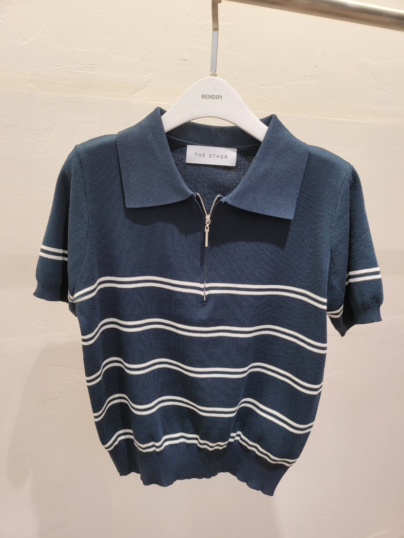 THE OTHER韓國東大門直郵女士新款26春夏職業針織衫拉鏈THE OTHER針織衫圖色2