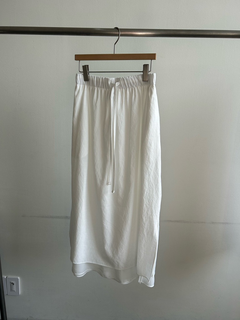 AS THOUGHT韓國東大門直郵女士新款熱賣人氣職業長裙雪紡AS THOUGHT長裙圖色1