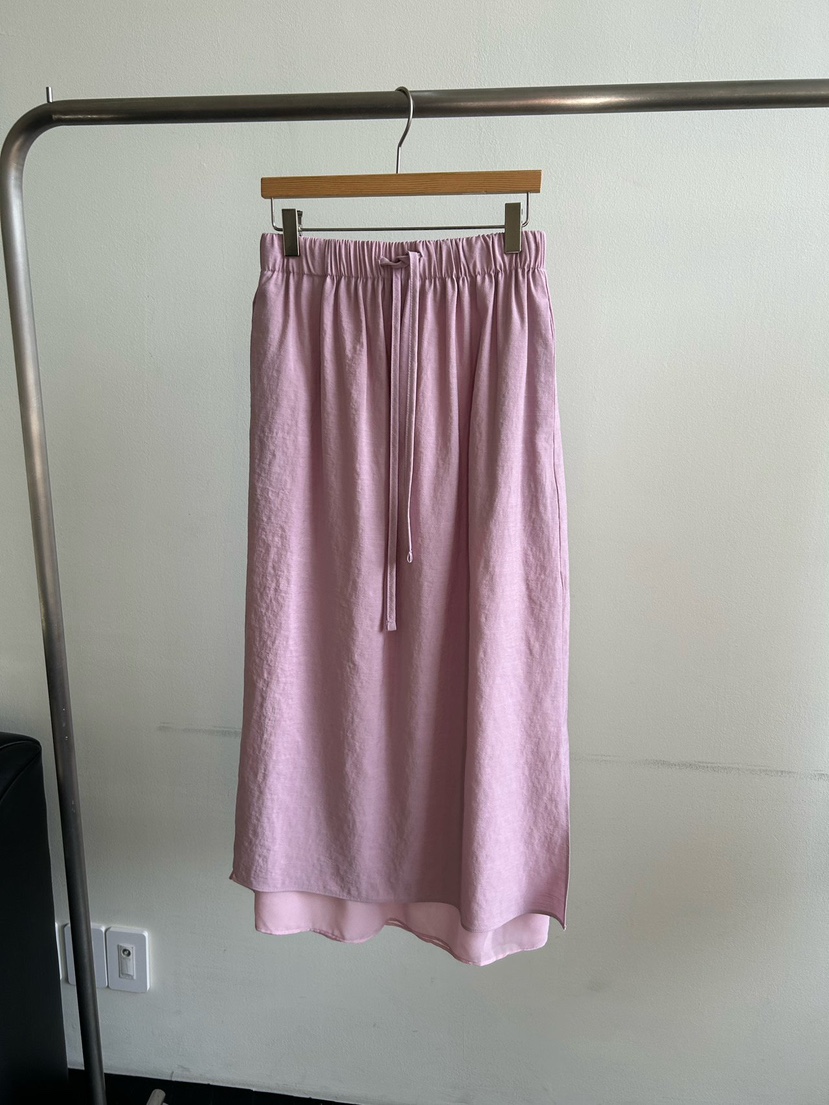 AS THOUGHT韓國東大門直郵女士新款熱賣人氣職業長裙雪紡AS THOUGHT長裙圖色3