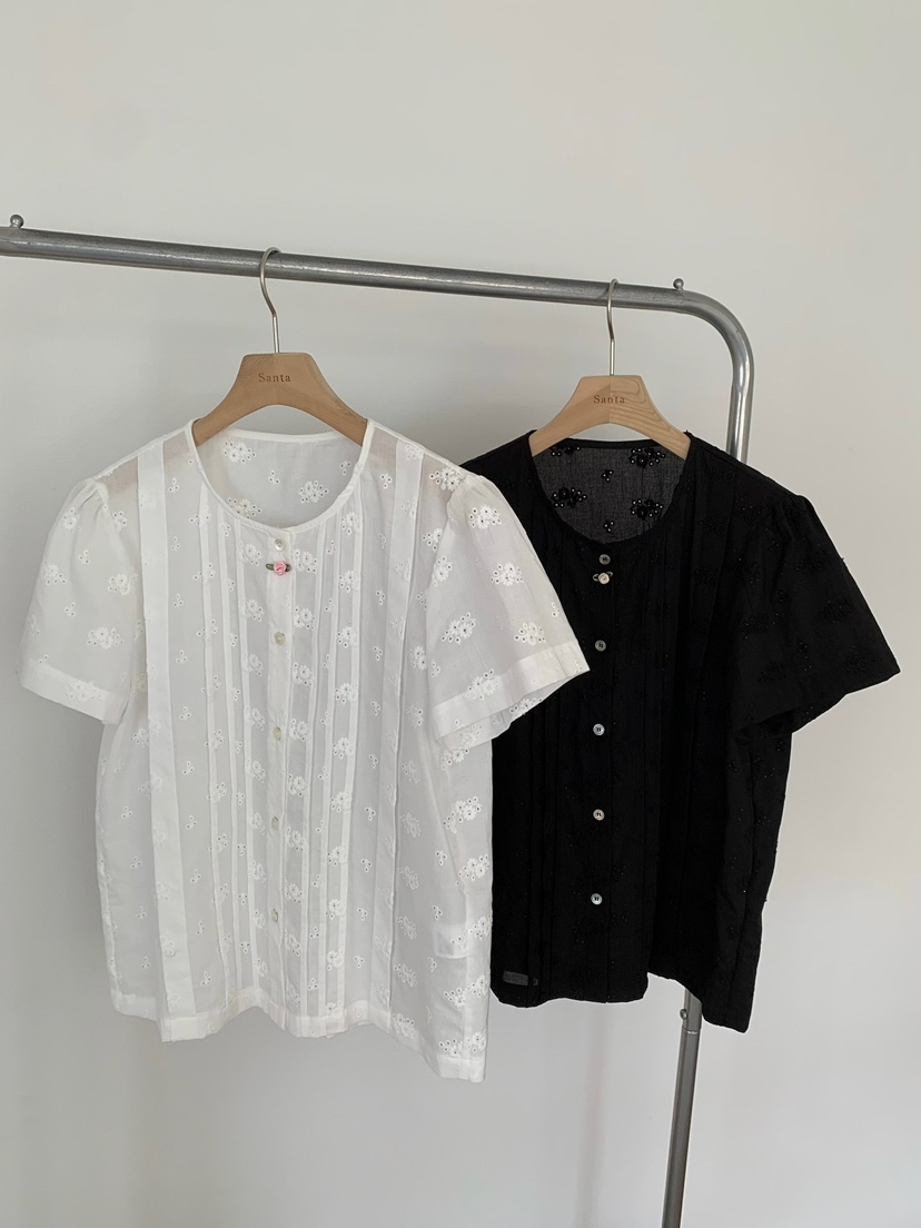 LOVE MY SANTA韓國東大門代購女士新款人氣休閑襯衫蕾絲衫Santa/LOVE MY SANTA襯衫/蕾絲衫