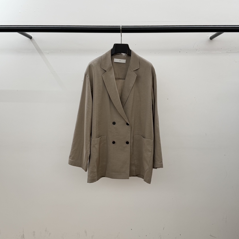 ID韓國直郵女裝新品時尚職業26春夏熱賣人氣休閑推薦夾克ID夾克圖色1