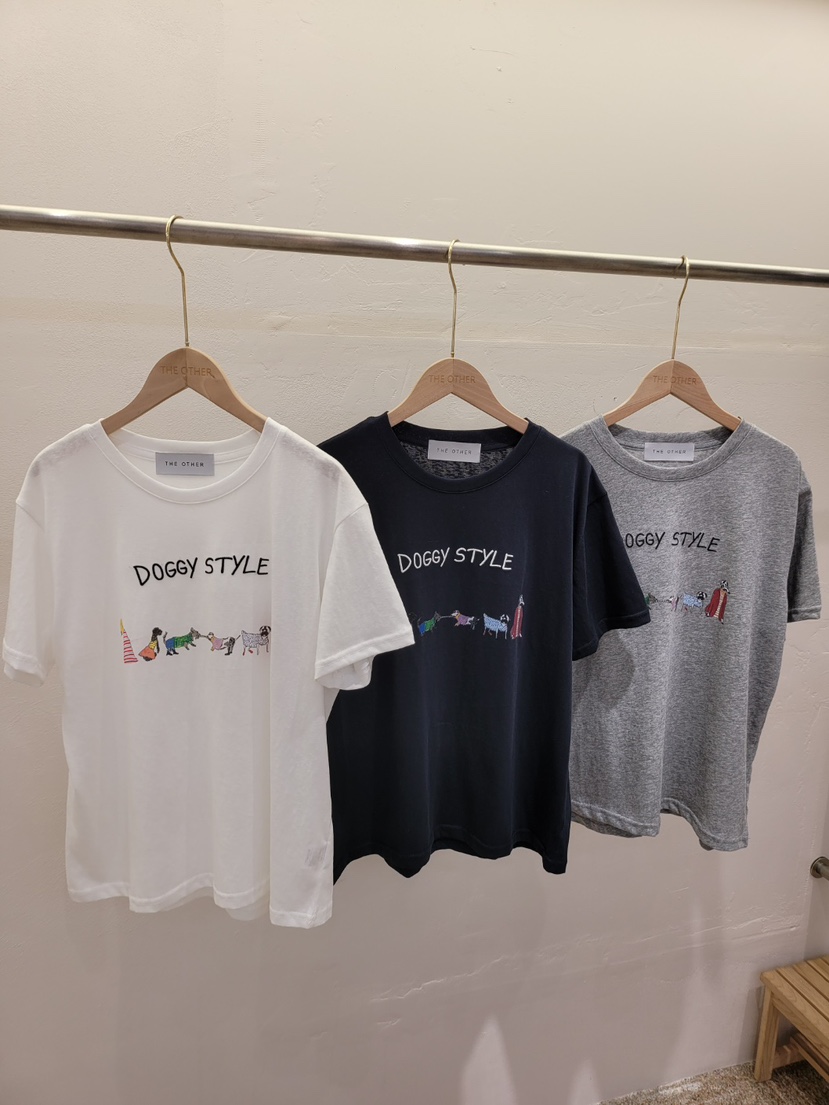 THE OTHER韓國直郵實拍女士新款休閑時尚職業推薦T恤刺繡THE OTHERT恤
