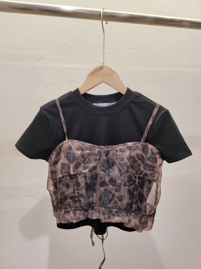 THE OTHER韓國直郵實拍女裝新品熱賣推薦襯衫蕾絲衫透明THE OTHER襯衫/蕾絲衫圖色1