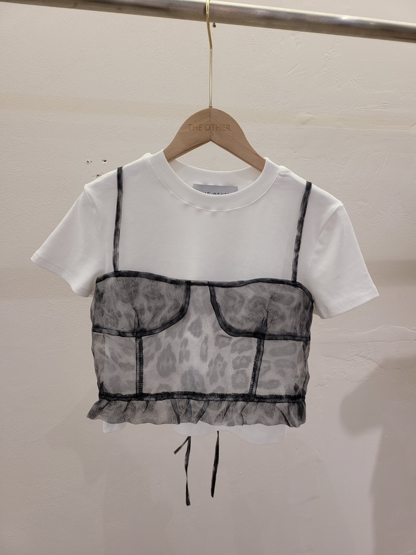 THE OTHER韓國直郵實拍女裝新品熱賣推薦襯衫蕾絲衫透明THE OTHER襯衫/蕾絲衫圖色2