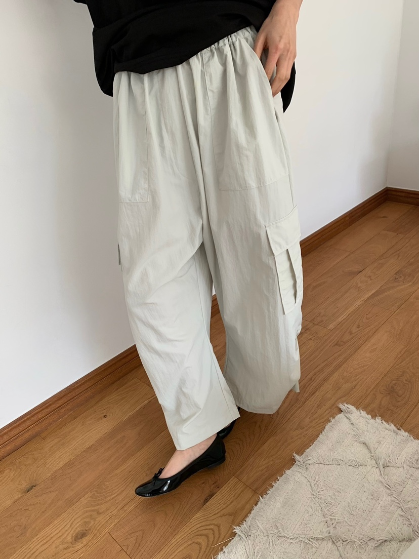 LOVE MY SANTA韓國東大門直郵女士新品職業26春夏休閑褲Santa/LOVE MY SANTA休閑褲圖色2灰色