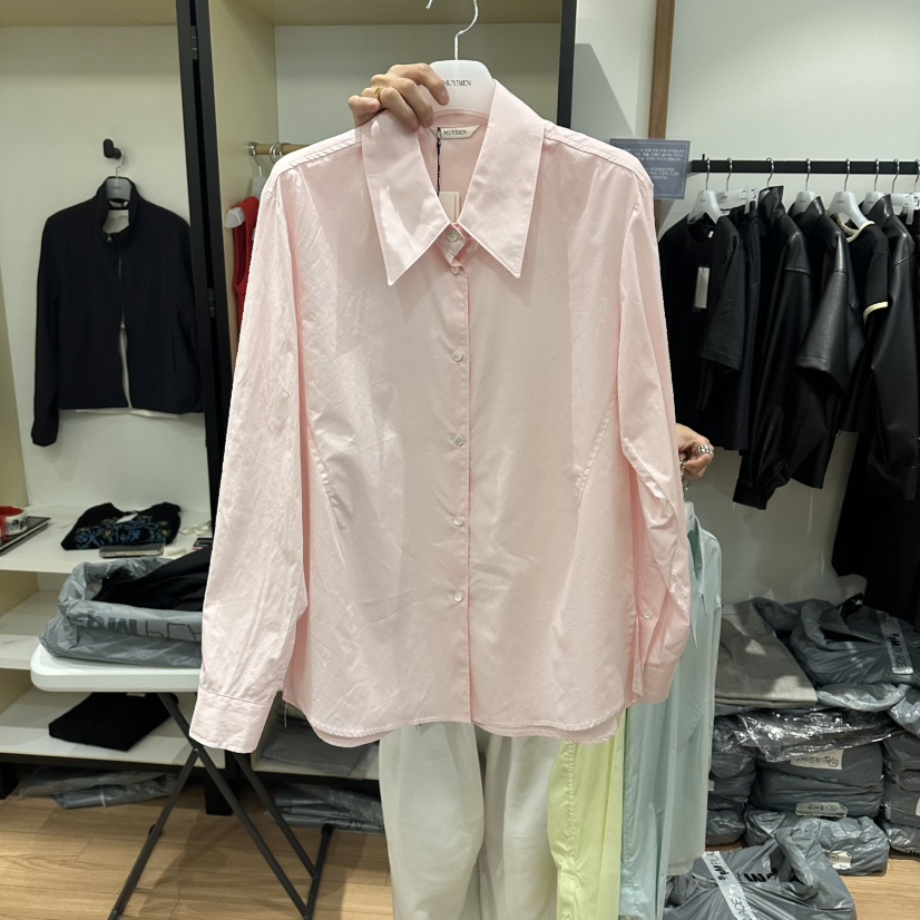 MUYBIEN韓國東大門直郵女士新品人氣休閑時尚襯衫蕾絲衫棉MUYBIEN襯衫/蕾絲衫圖色3