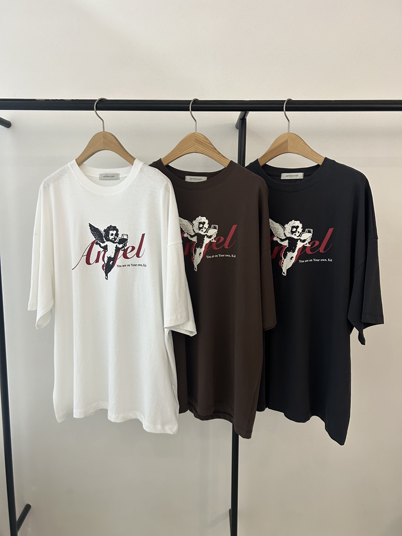 AS THOUGHT韓國直郵女裝新品時尚職業26春夏推薦人氣T恤AS THOUGHTT恤