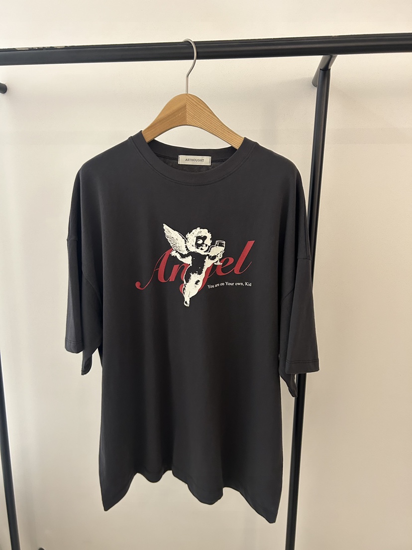 AS THOUGHT韓國直郵女裝新品時尚職業26春夏推薦人氣T恤AS THOUGHTT恤圖色3