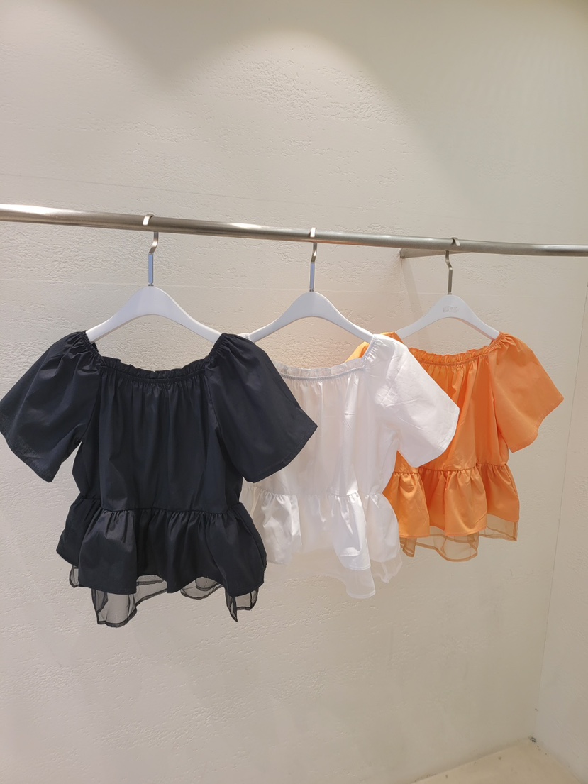 THE OTHER韓國東大門直郵女裝新款熱賣職業襯衫蕾絲衫緞THE OTHER襯衫/蕾絲衫