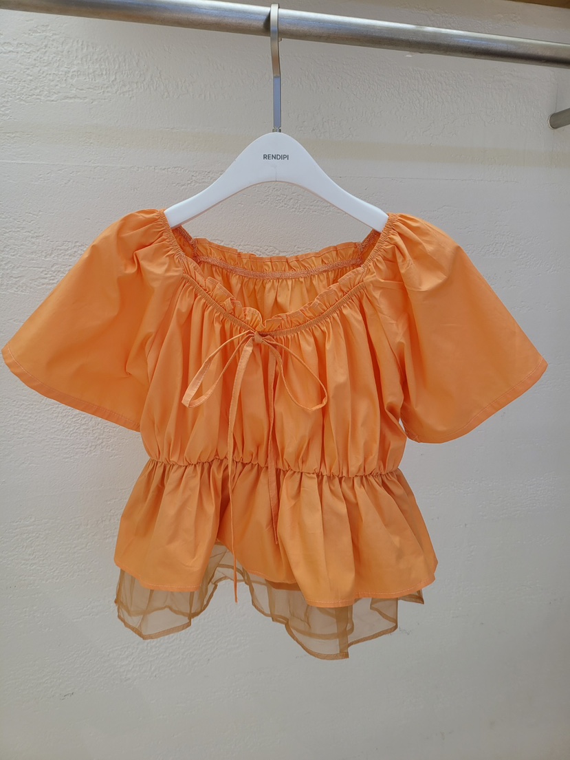 THE OTHER韓國東大門直郵女裝新款熱賣職業襯衫蕾絲衫緞THE OTHER襯衫/蕾絲衫圖色1