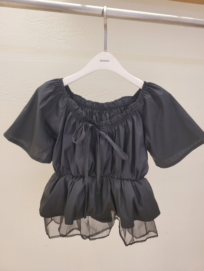 THE OTHER韓國東大門直郵女裝新款熱賣職業襯衫蕾絲衫緞THE OTHER襯衫/蕾絲衫圖色3