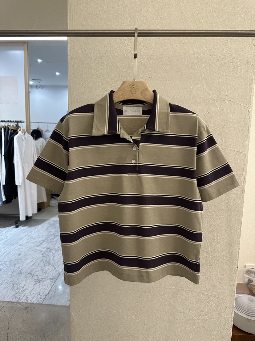 BPLAN韓國東大門代購女裝新品時尚熱賣職業人氣休閑26春夏T恤BPLANT恤圖色1