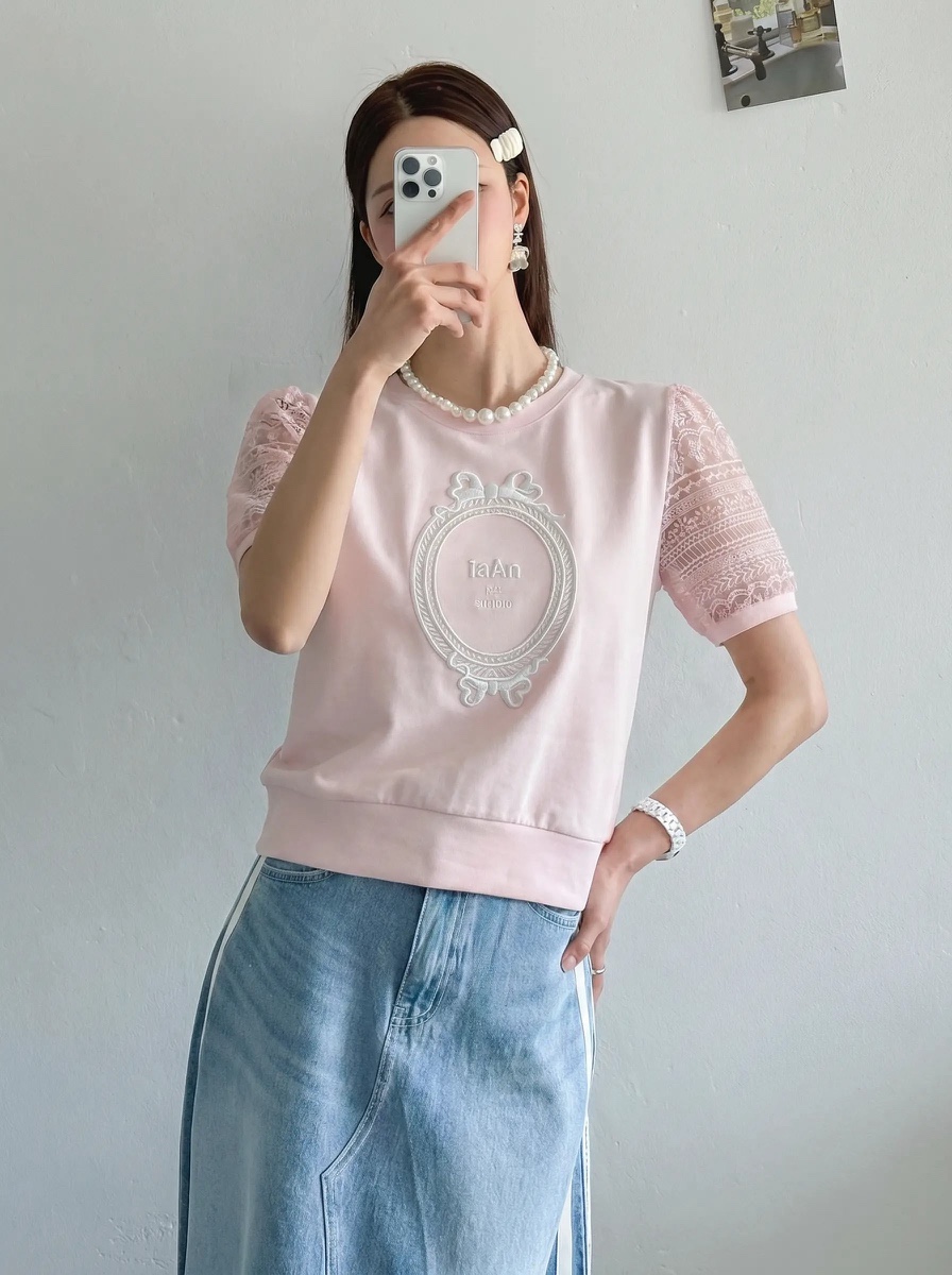 IAAN韓國直郵女裝新品休閑職業26春夏熱賣人氣時尚推薦T恤iaAnT恤