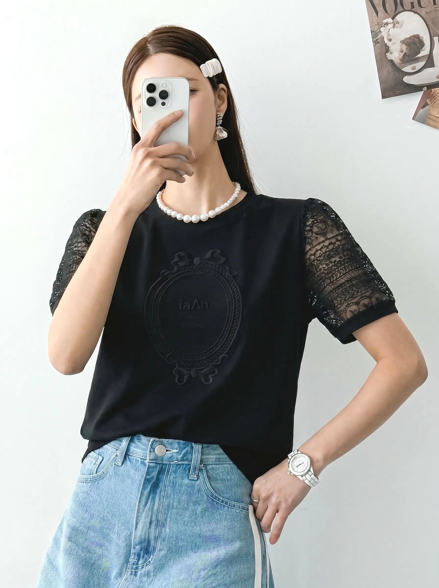 IAAN韓國直郵女裝新品休閑職業26春夏熱賣人氣時尚推薦T恤iaAnT恤