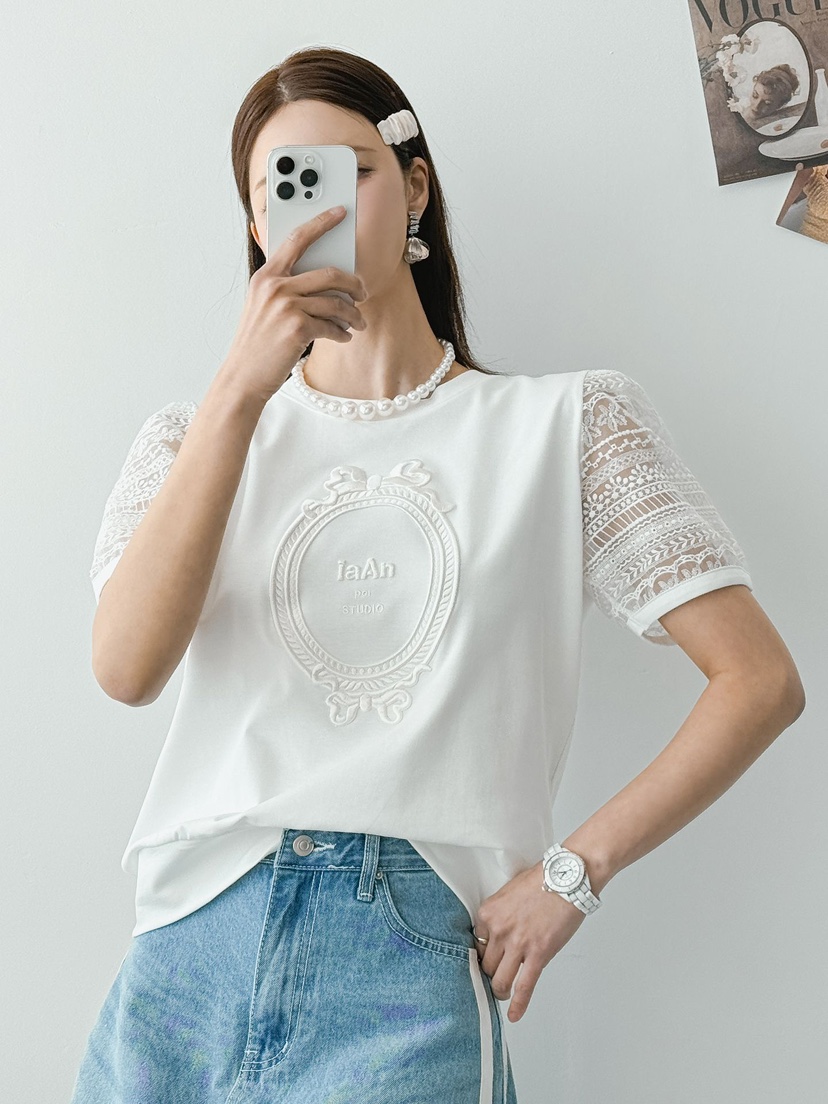 IAAN韓國直郵女裝新品休閑職業26春夏熱賣人氣時尚推薦T恤iaAnT恤