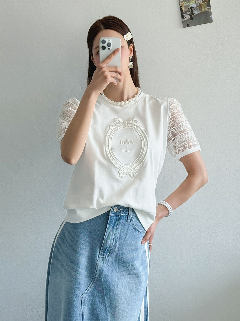 IAAN韓國直郵女裝新品休閑職業26春夏熱賣人氣時尚推薦T恤iaAnT恤