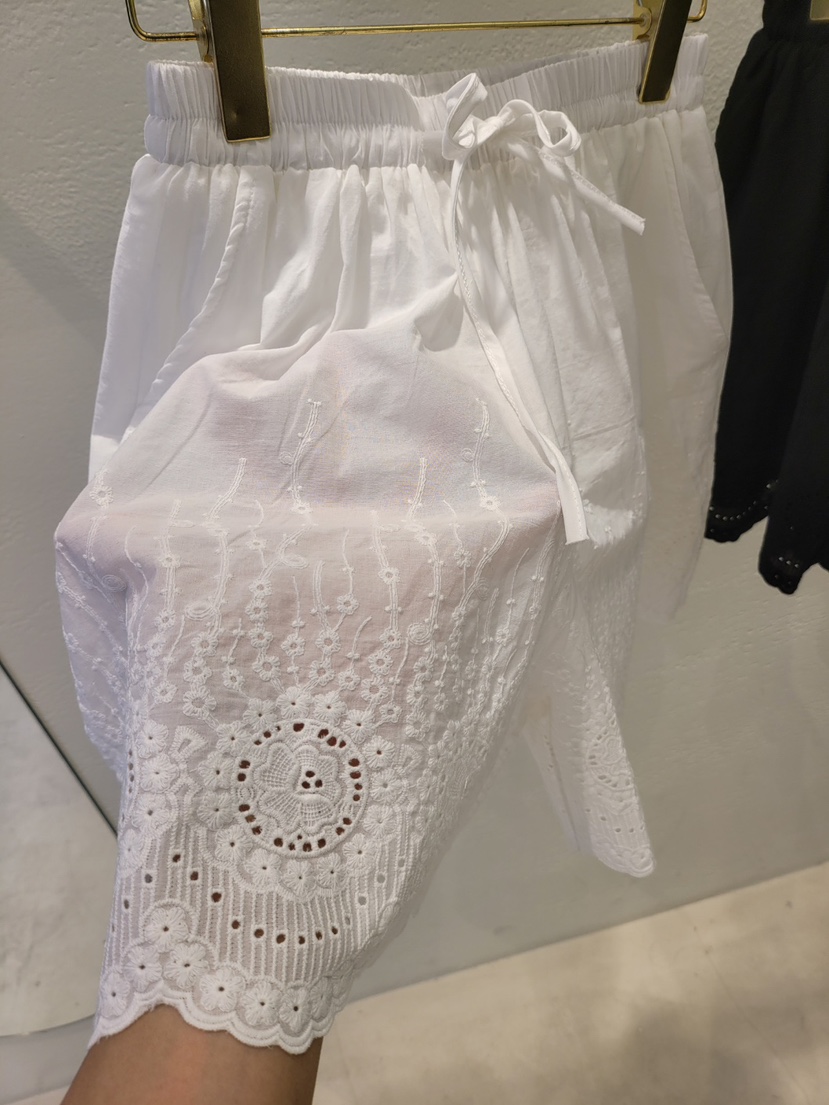 THE OTHER韓國代購女士新品推薦時尚人氣熱賣職業短褲刺繡THE OTHER短褲