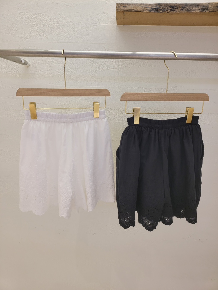 THE OTHER韓國代購女士新品推薦時尚人氣熱賣職業短褲刺繡THE OTHER短褲