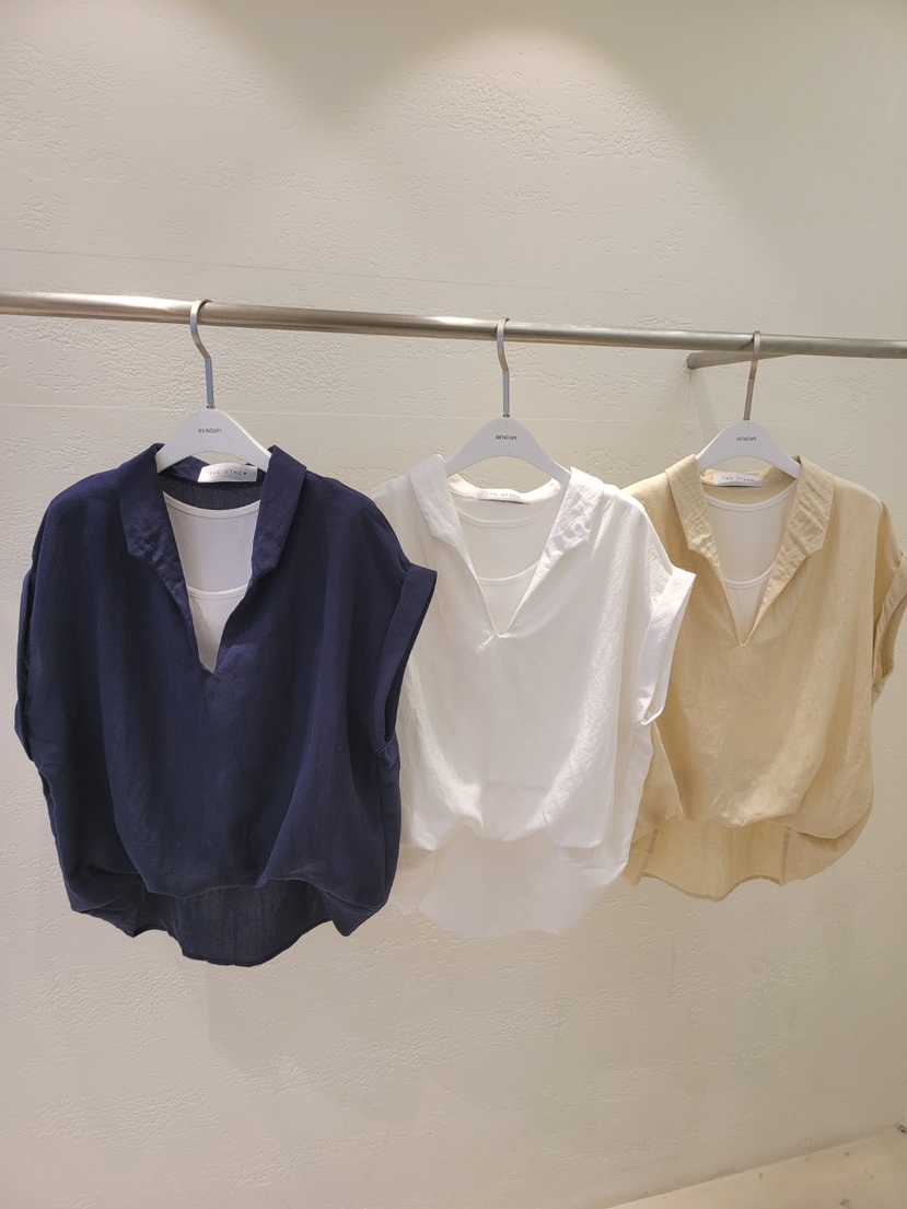 THE OTHER韓國直郵實拍女裝新款人氣休閑襯衫蕾絲衫亞麻THE OTHER襯衫/蕾絲衫