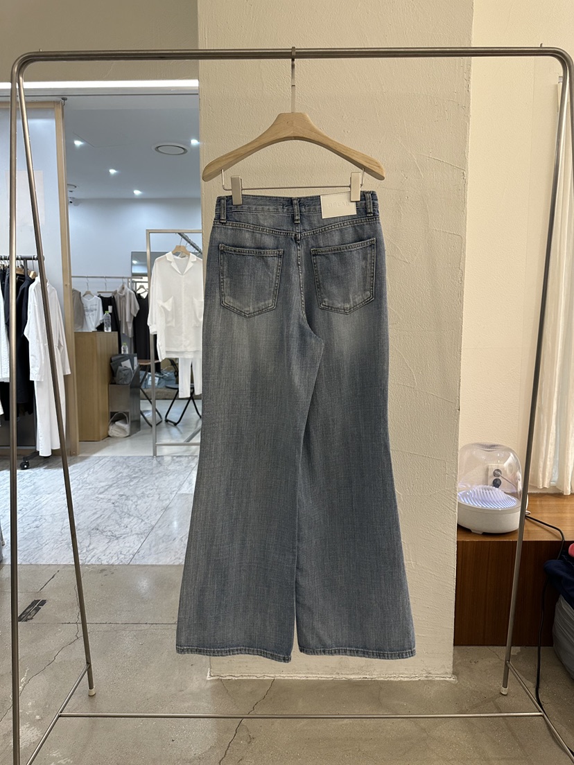 BPLAN韓國東大門代購女士新款時尚人氣職業熱賣26春夏牛仔褲BPLAN牛仔褲