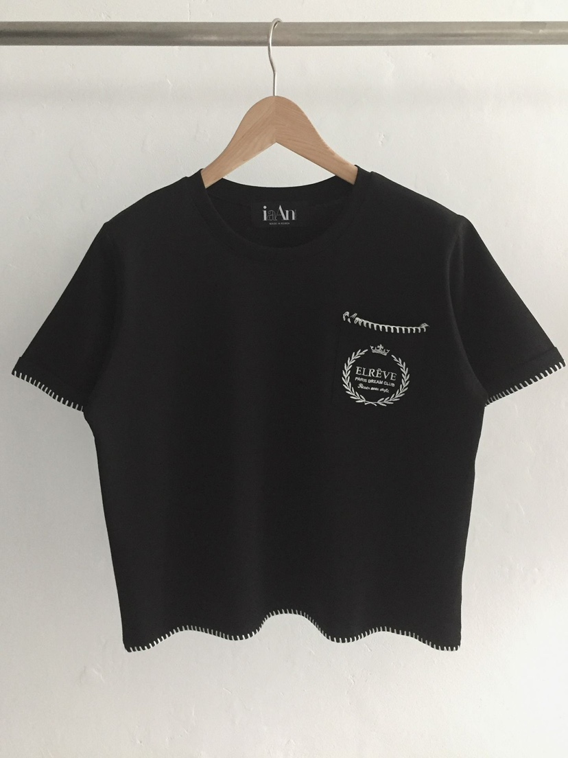 IAAN韓國直郵實拍女裝新品熱賣休閑26春夏時尚推薦人氣T恤iaAnT恤圖色3