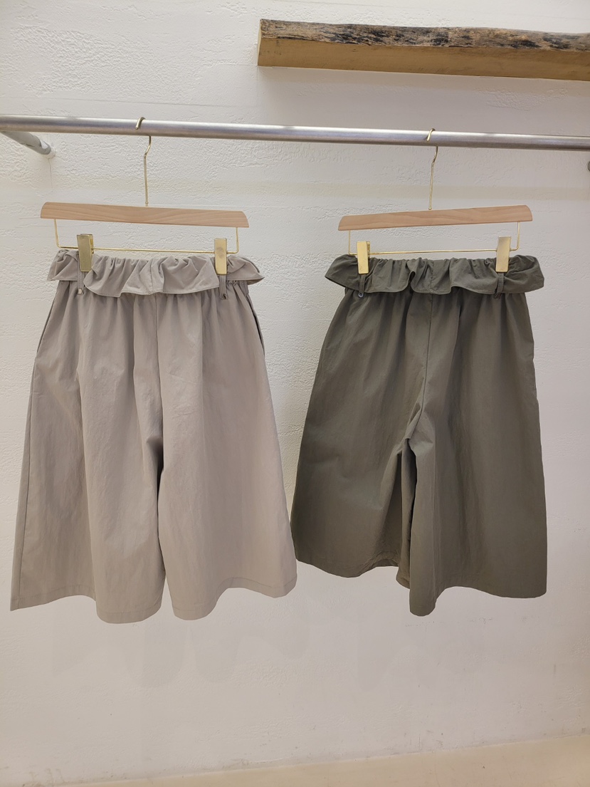 THE OTHER韓國東大門直郵女士新款人氣推薦休閑短褲荷葉邊THE OTHER短褲