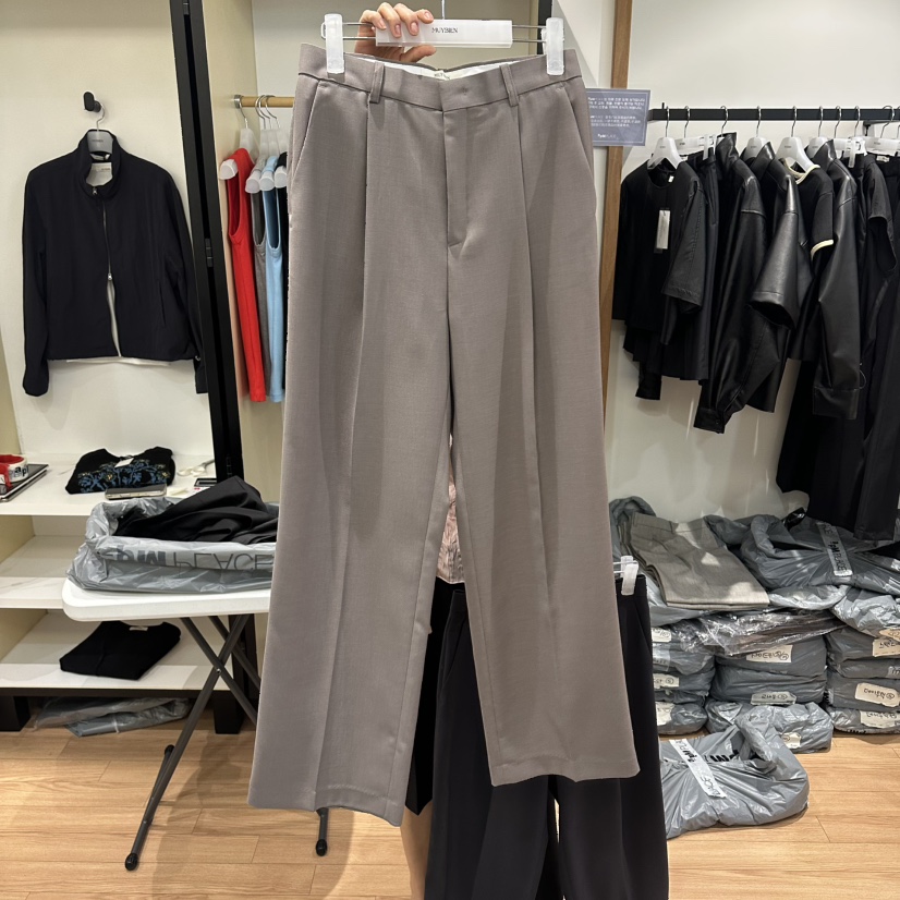 MUYBIEN韓國代購女裝新品26春夏職業人氣時尚熱賣推薦休閑褲MUYBIEN休閑褲圖色1