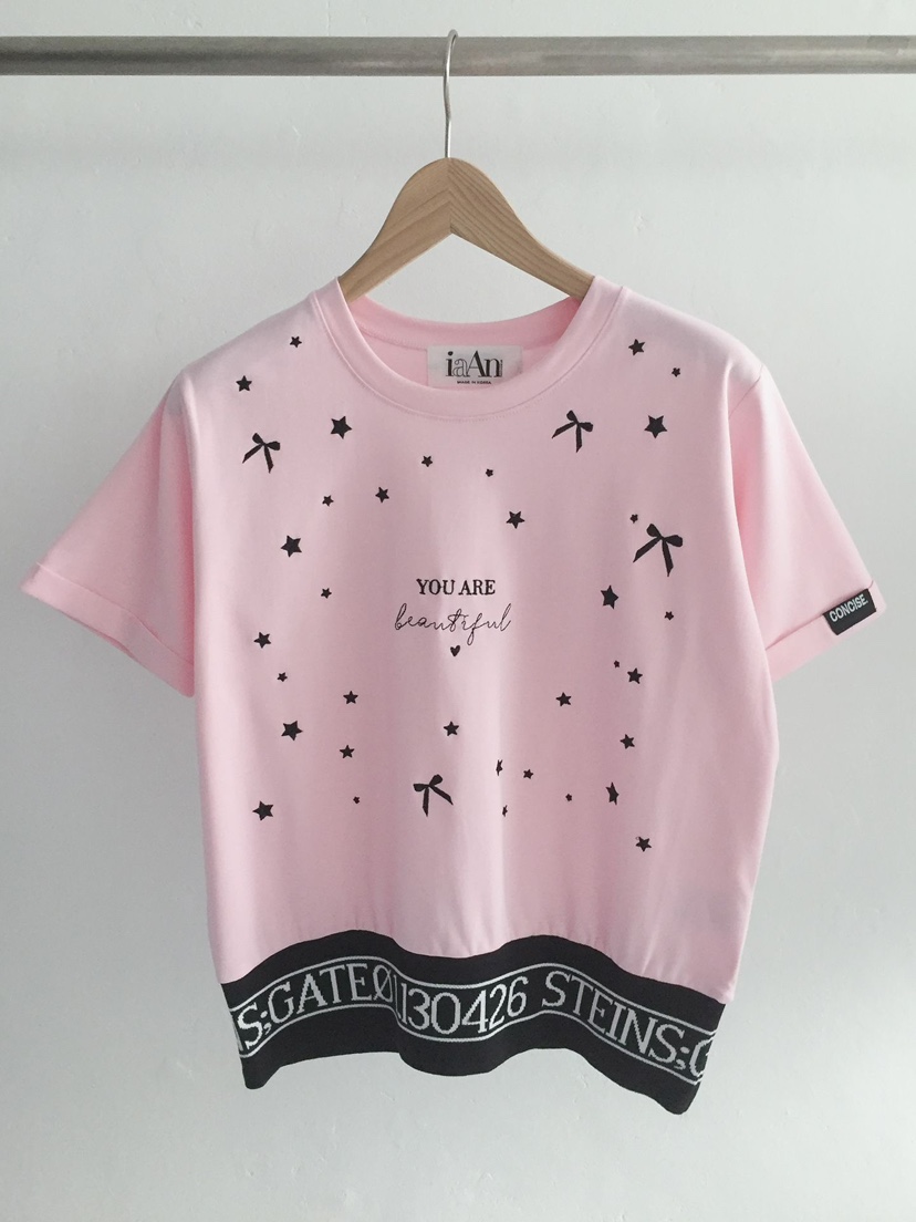 IAAN韓國東大門直郵女士新款人氣熱賣職業26春夏推薦休閑T恤iaAnT恤圖色3