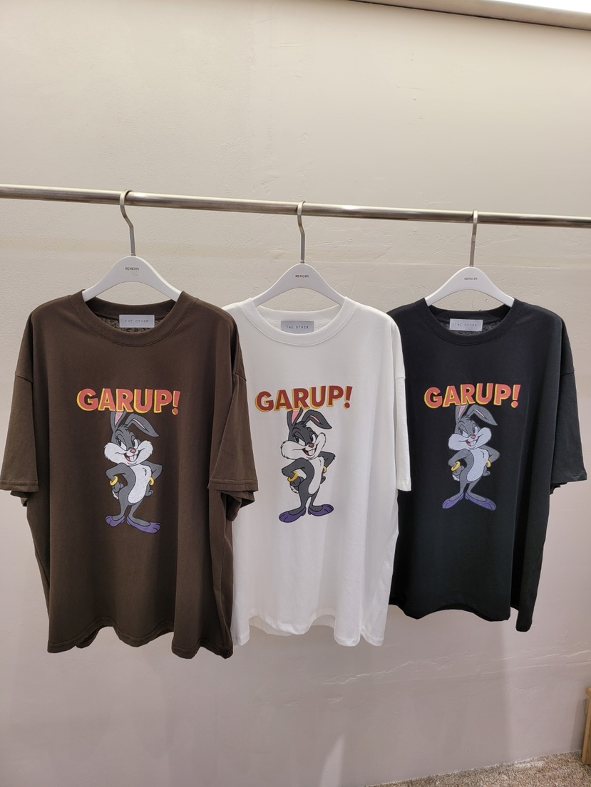 THE OTHER韓國代購女裝新款休閑熱賣26春夏人氣時尚T恤刺繡THE OTHERT恤