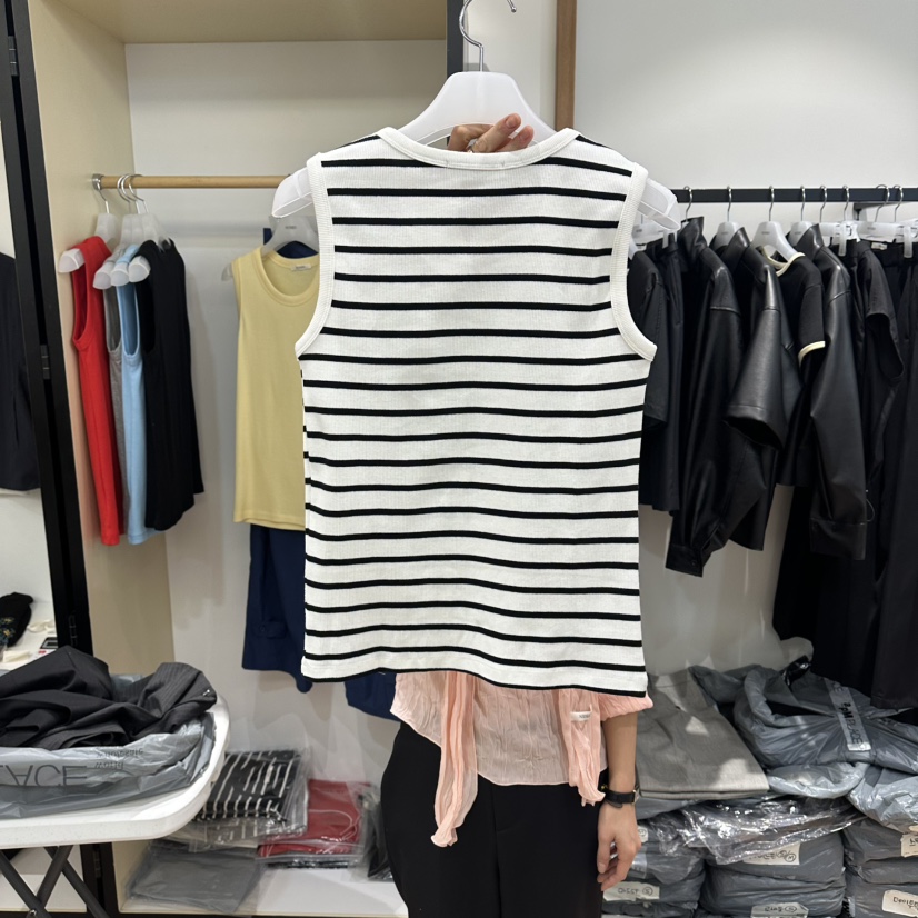 MUYBIEN韓國代購女裝新品熱賣推薦人氣時尚職業26春夏吊帶背心MUYBIEN吊帶/背心