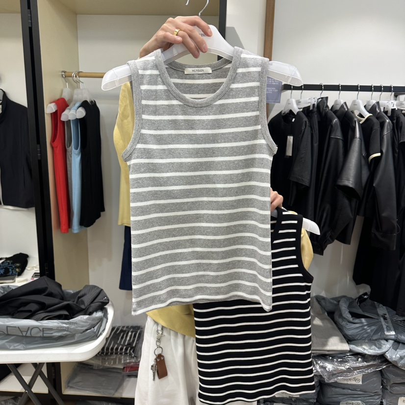 MUYBIEN韓國代購女裝新品熱賣推薦人氣時尚職業26春夏吊帶背心MUYBIEN吊帶/背心圖色2