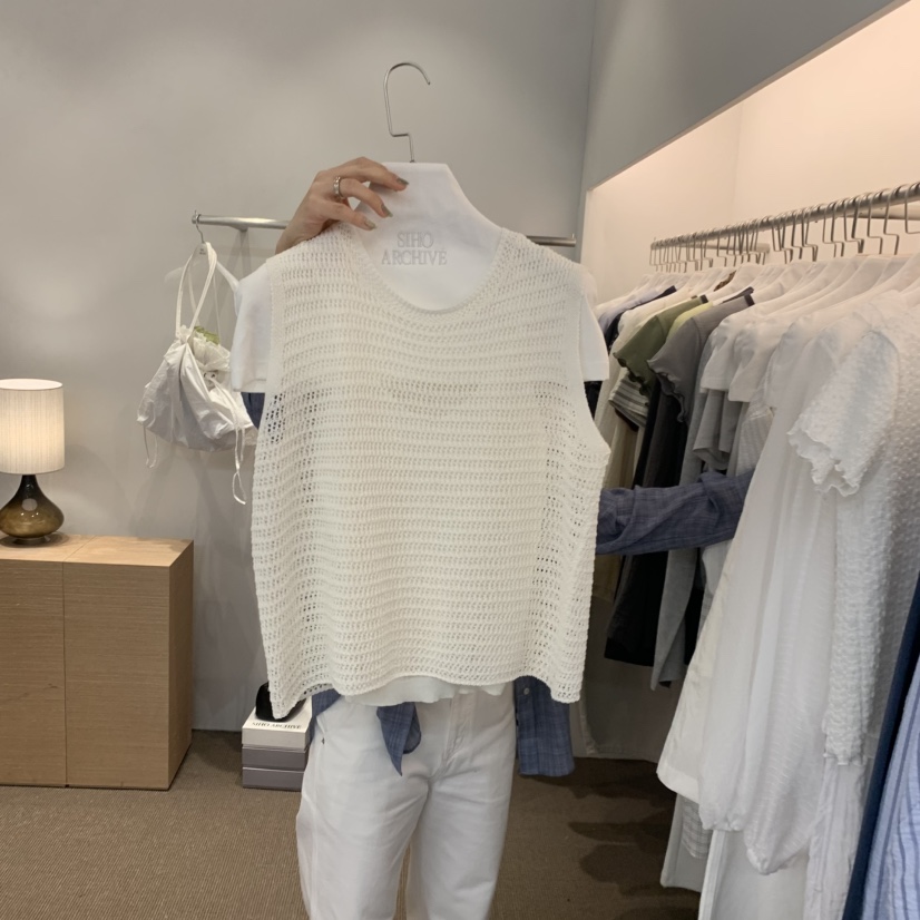 SIHO ARCHIVE東大門實拍女士新款人氣26春夏吊帶背心網狀SIHO ARCHIVE吊帶/背心圖色2