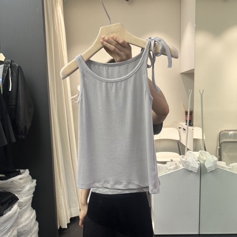SALT BREAD韓國直郵女士新品26春夏休閑人氣熱賣吊帶背心SALT BREAD吊帶/背心圖色2