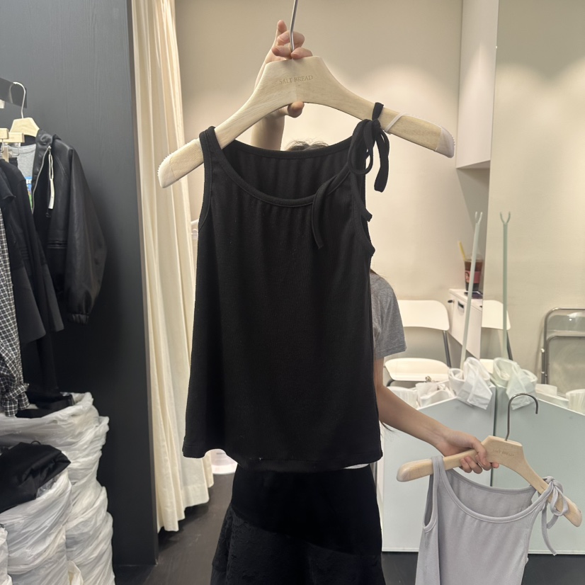 SALT BREAD韓國直郵女士新品26春夏休閑人氣熱賣吊帶背心SALT BREAD吊帶/背心圖色4