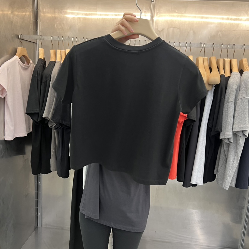 ESSENCE韓國直郵女士新款休閑推薦人氣26春夏職業真品T恤ESSENCET恤