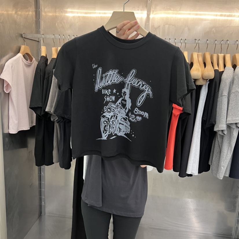 ESSENCE韓國直郵女士新款休閑推薦人氣26春夏職業真品T恤ESSENCET恤圖色2