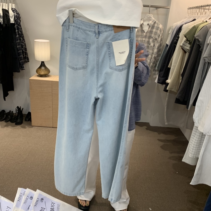 SIHO ARCHIVE東大門直郵女裝新品休閑熱賣26春夏職業牛仔褲SIHO ARCHIVE牛仔褲