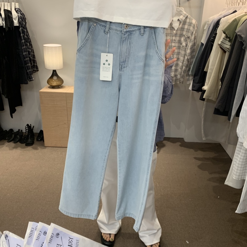 SIHO ARCHIVE東大門直郵女裝新品休閑熱賣26春夏職業牛仔褲SIHO ARCHIVE牛仔褲圖色1