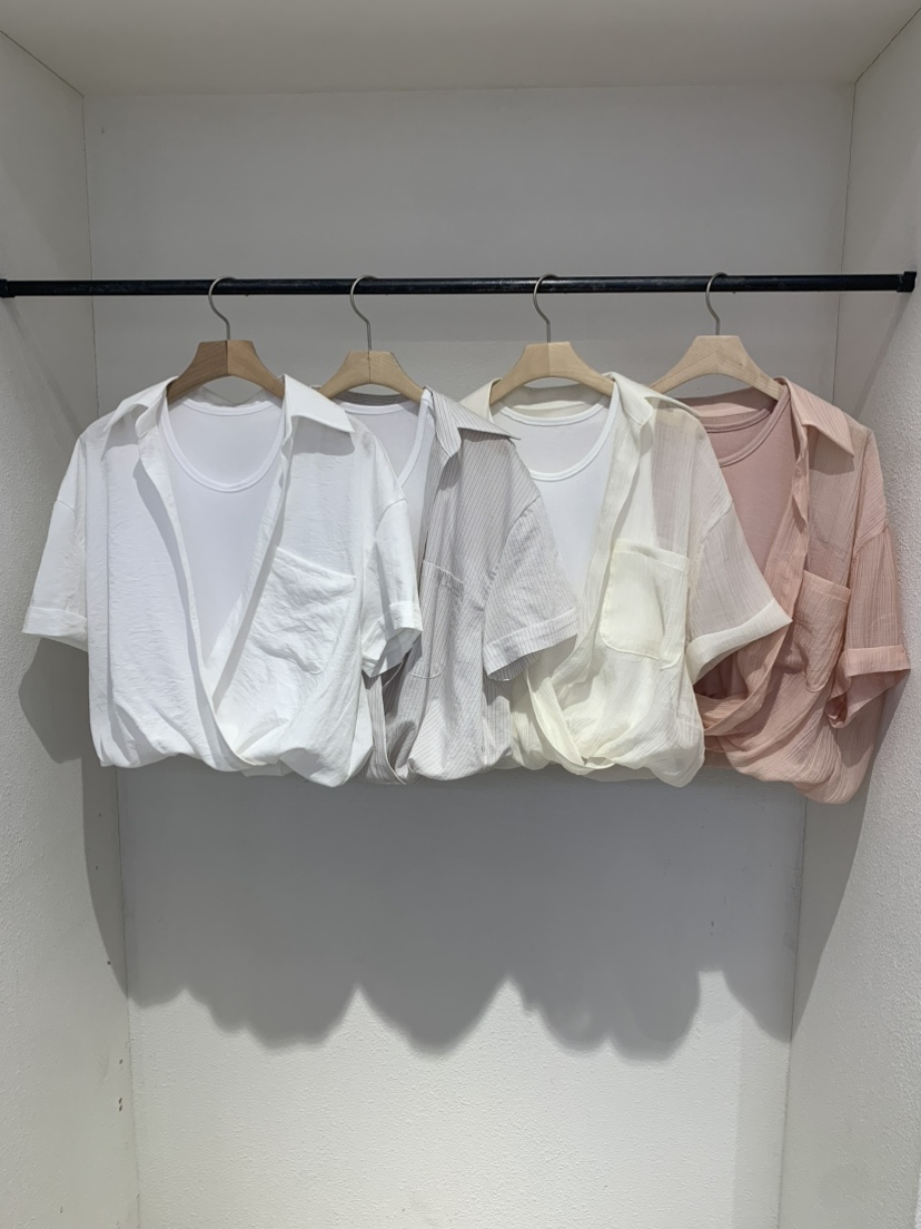 IR BIEN/BIENBIEN韓國直郵女裝新款職業襯衫蕾絲衫假兩件IR BIEN/BIENBIEN襯衫/蕾絲衫