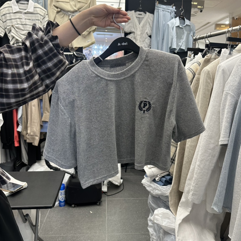 A-DEL韓國直郵女裝新款26春夏熱賣人氣時尚推薦休閑真品T恤A-DELT恤圖色2