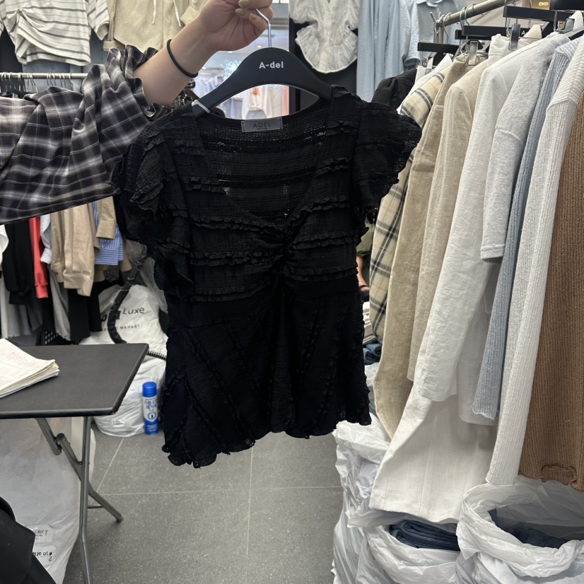 A-DEL韓國代購女裝新款時尚職業26春夏真品人氣吊帶背心A-DEL吊帶/背心圖色2