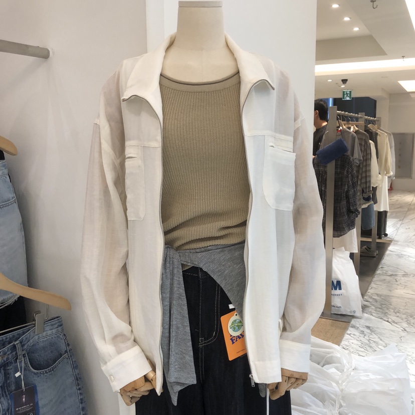 PHILO東大門直郵女裝新品職業26春夏時尚熱賣真品夾克含腰帶PHILO夾克圖色1